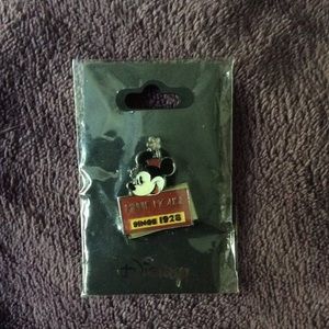Minnie Mouse 1928 Monogram pin